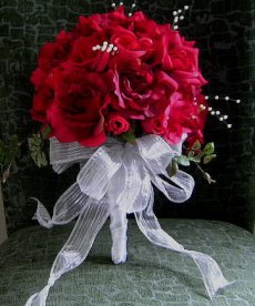 Silk Flowers Bouquet